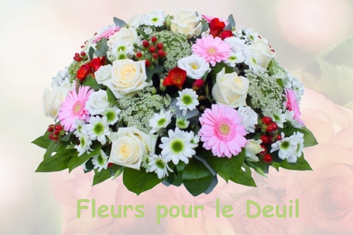 fleurs deuil CROIX-CHAPEAU